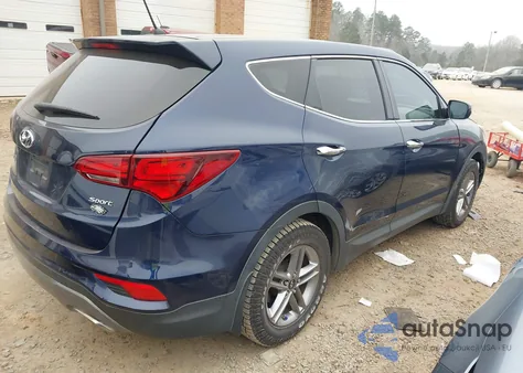 2018 Hyundai Santa Fe Sport 2.4L из США, поврежденный, VIN 5XYZT3LB3JG509301